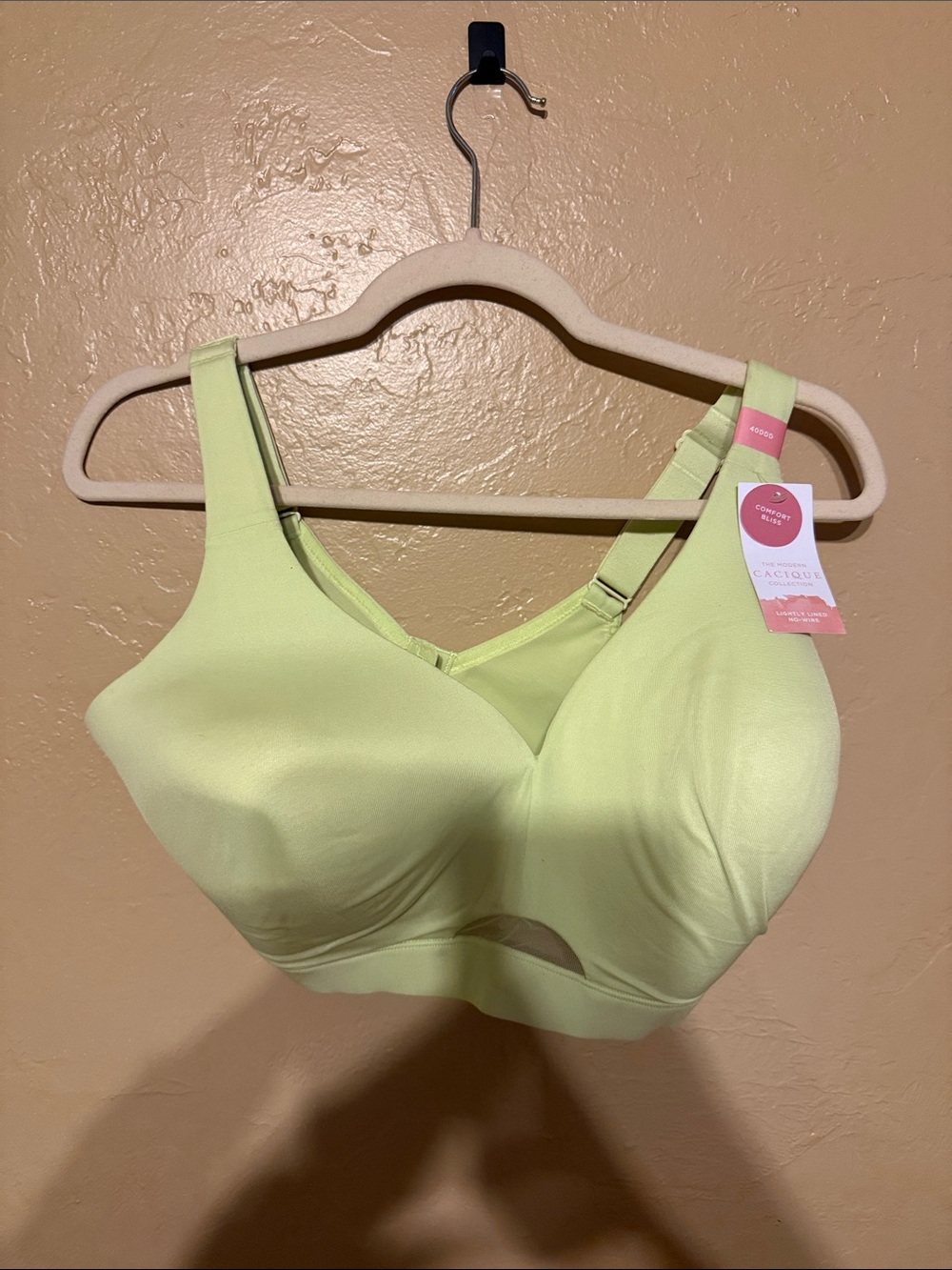 Cacique Pale Lime Wireless Comfort Bra